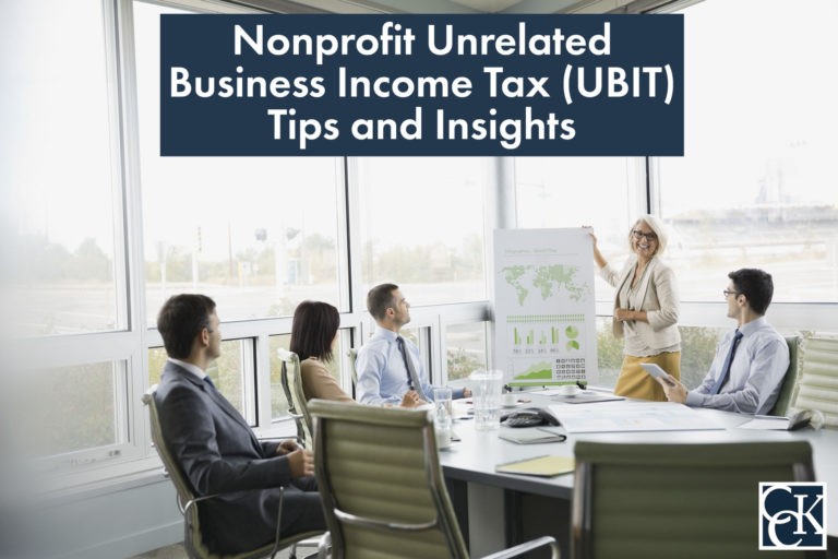 Nonprofit Unrelated Business Income Tax (UBIT) Tips and Insights