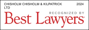 Best Lawyers 2024 - Chisholm Chisholm & Kilpatrick