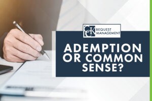 Ademption or Common Sense?