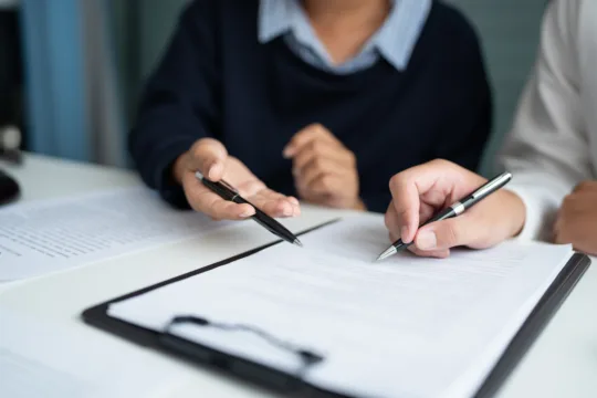 Lawyer businessman workingÂ with lawbook in officeÂ or courtroom Legal counsel with gavel and legal law. justice and lawyer concept Judge gavel hammer on Lawyer desk.