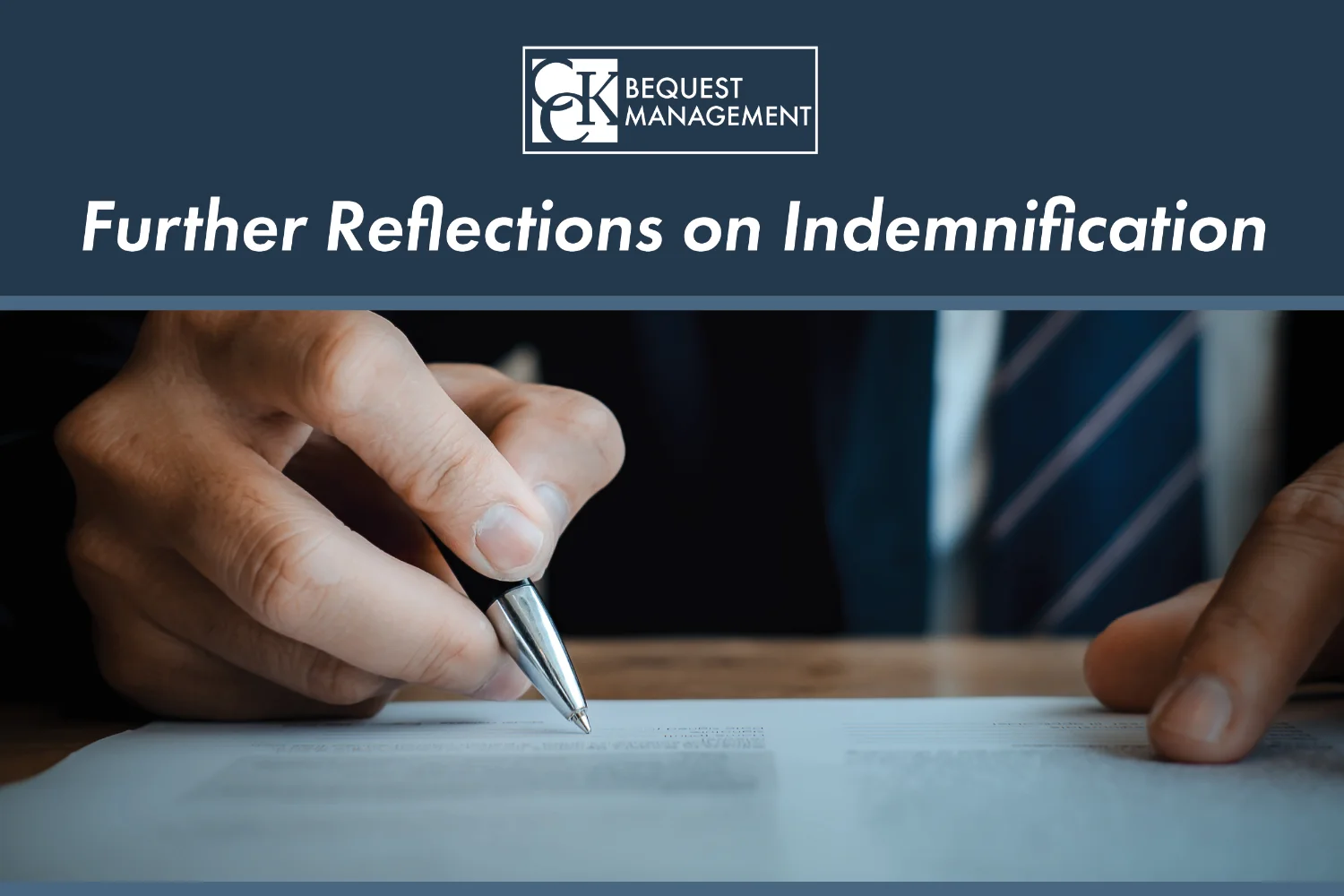 Further Reflections on Indemnification eBook eBook Cover